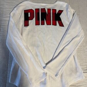Victoria's Secret PINK thermal long sleeve shirt